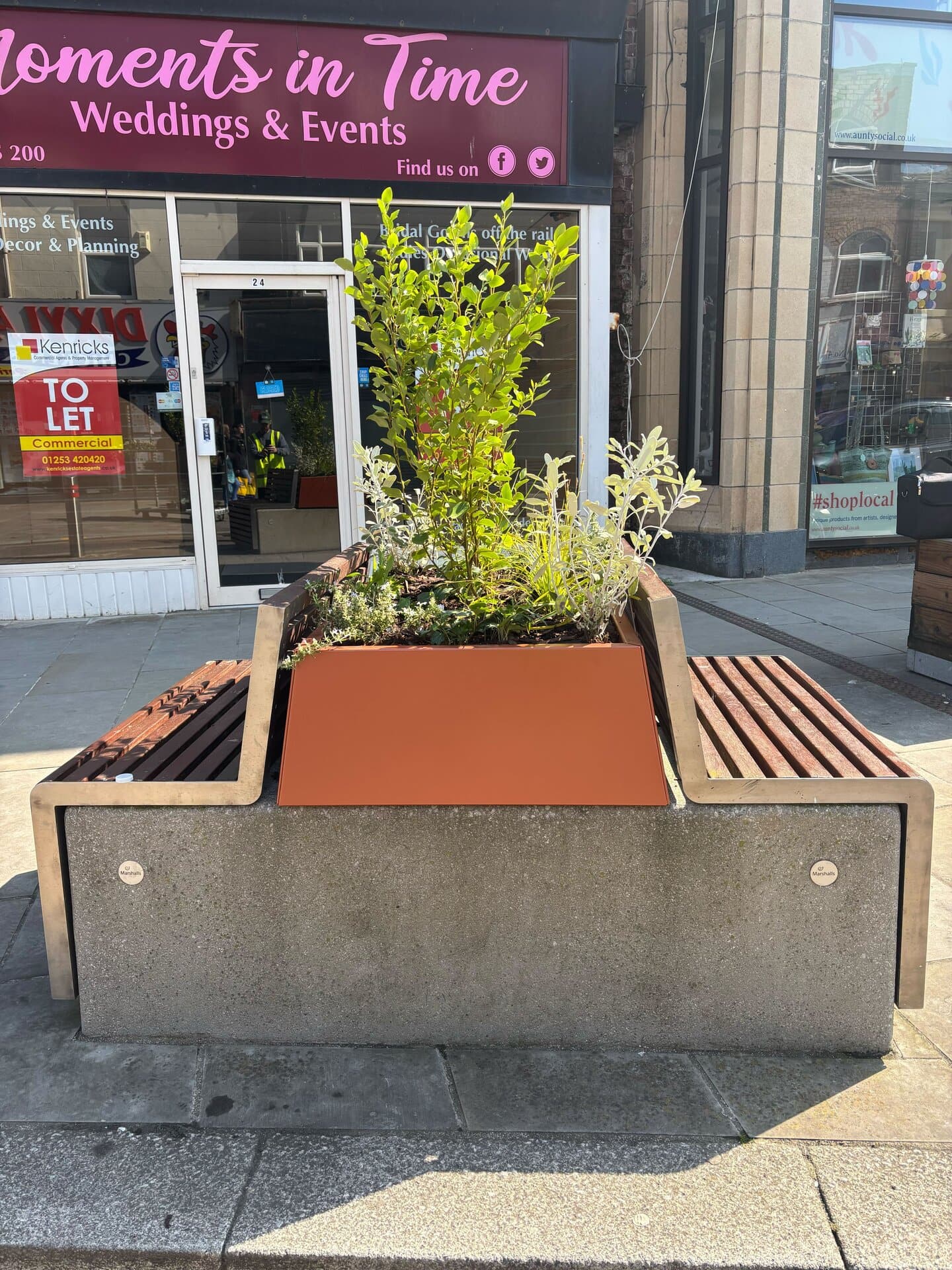 Blackpool Planters and Street Furniture