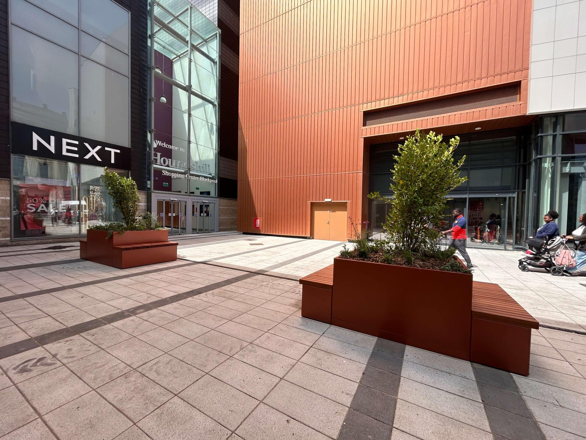 Blackpool Planters and Street Furniture