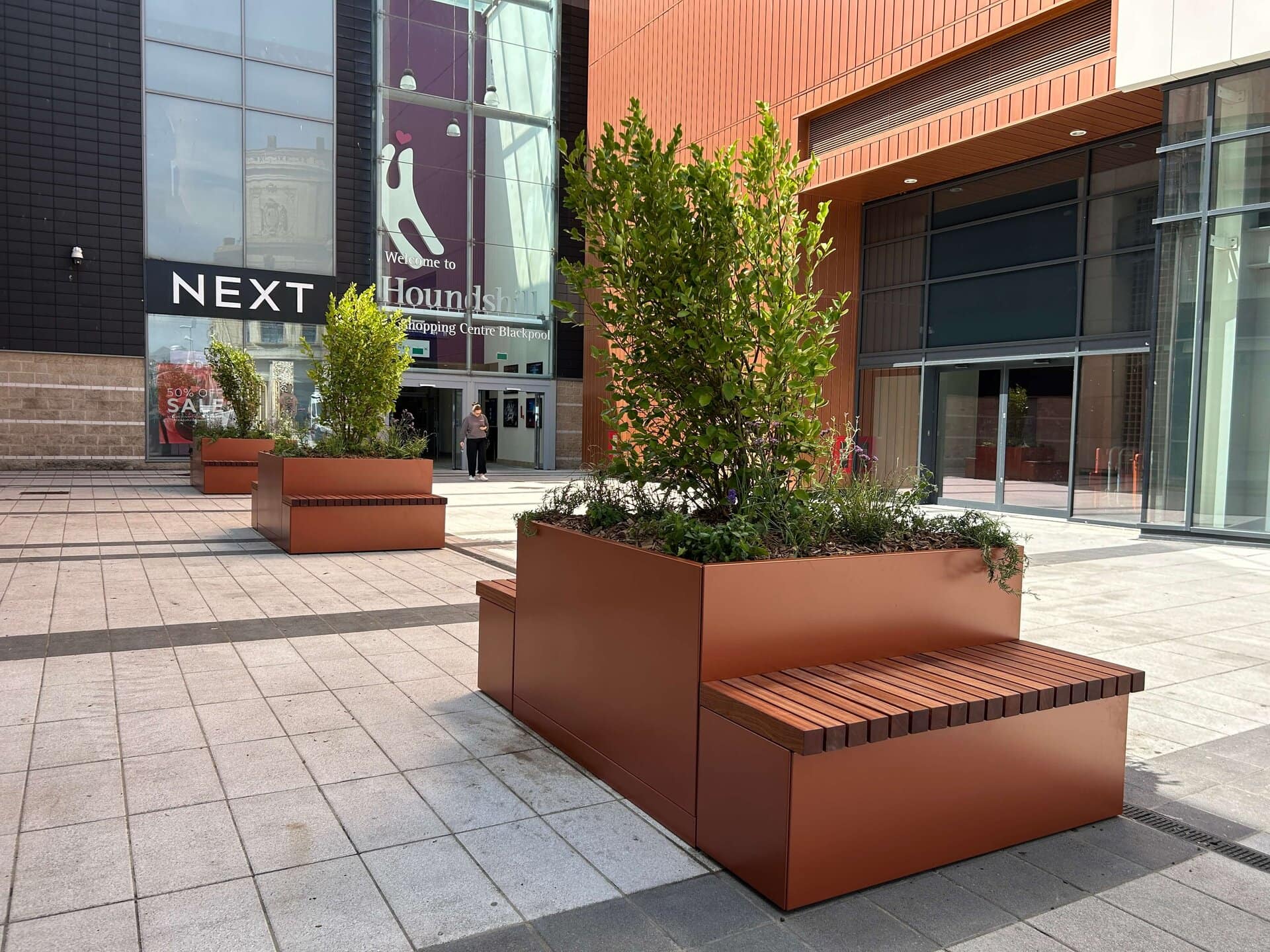 Blackpool Planters and Street Furniture