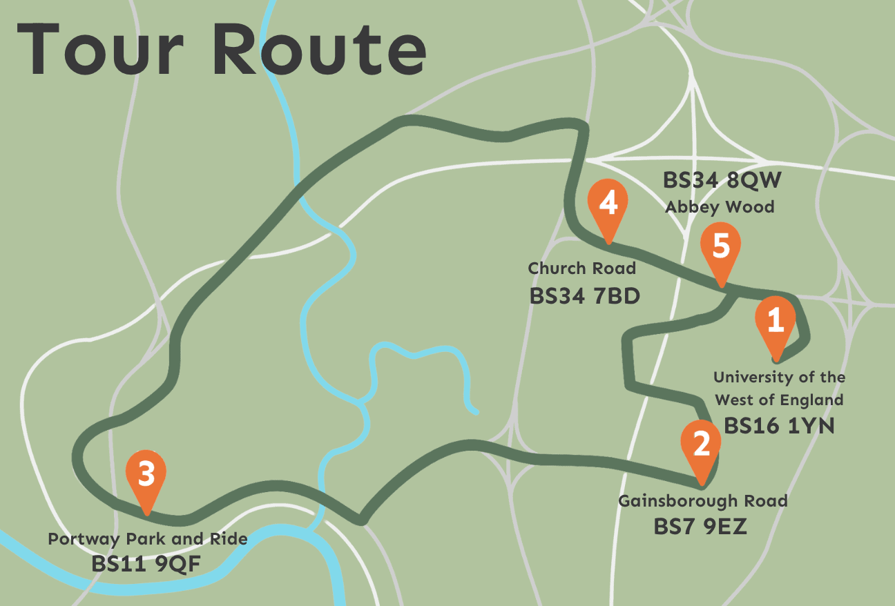 Discover the Tour Route
