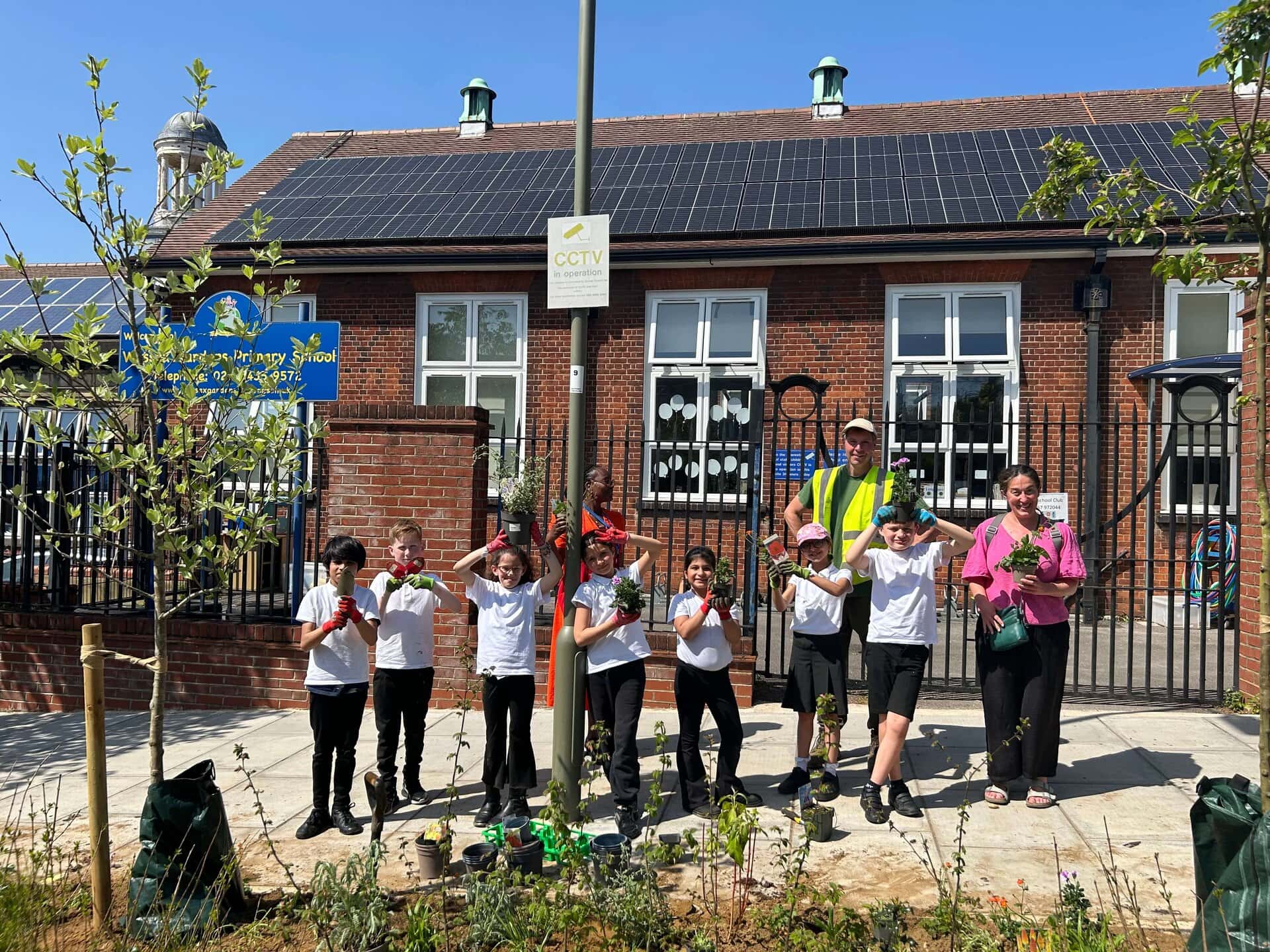 Wessex Gardens School SuDS