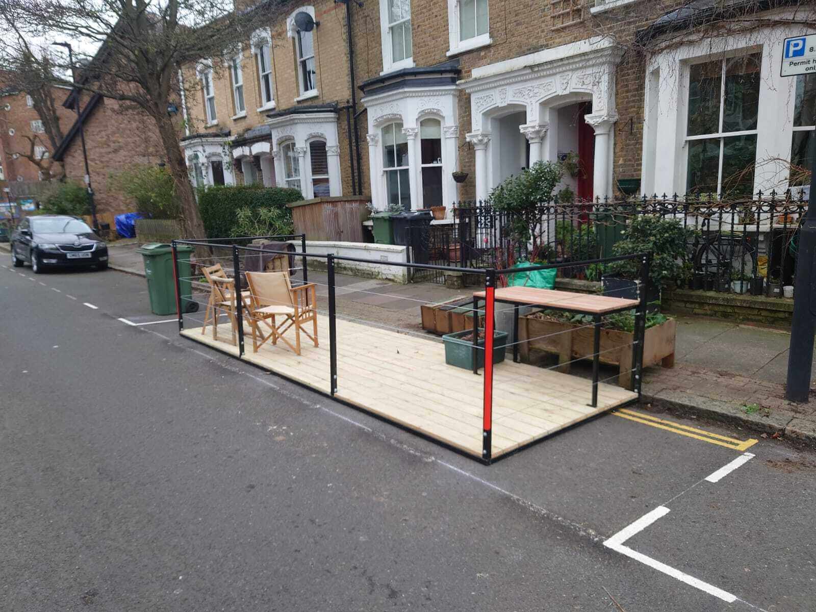 Big Shift Lambeth Parklets