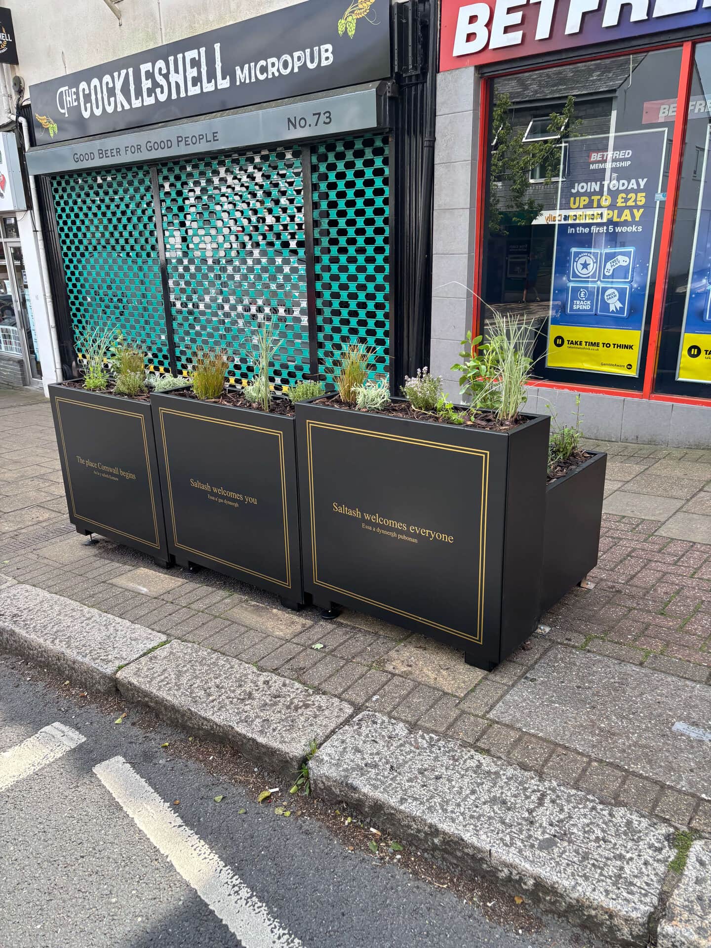 Saltash Street Furniture