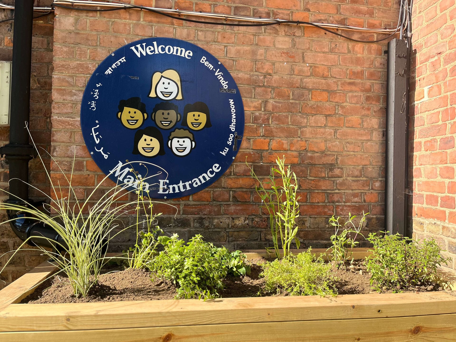 Westminster School SuDS Planters