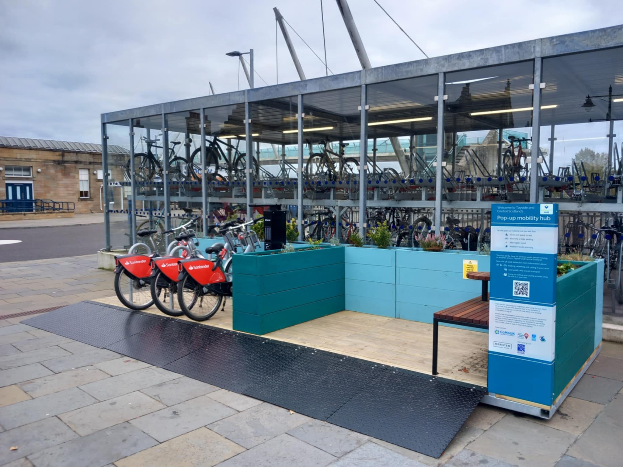 CoMo Pop-up Mobility Hubs