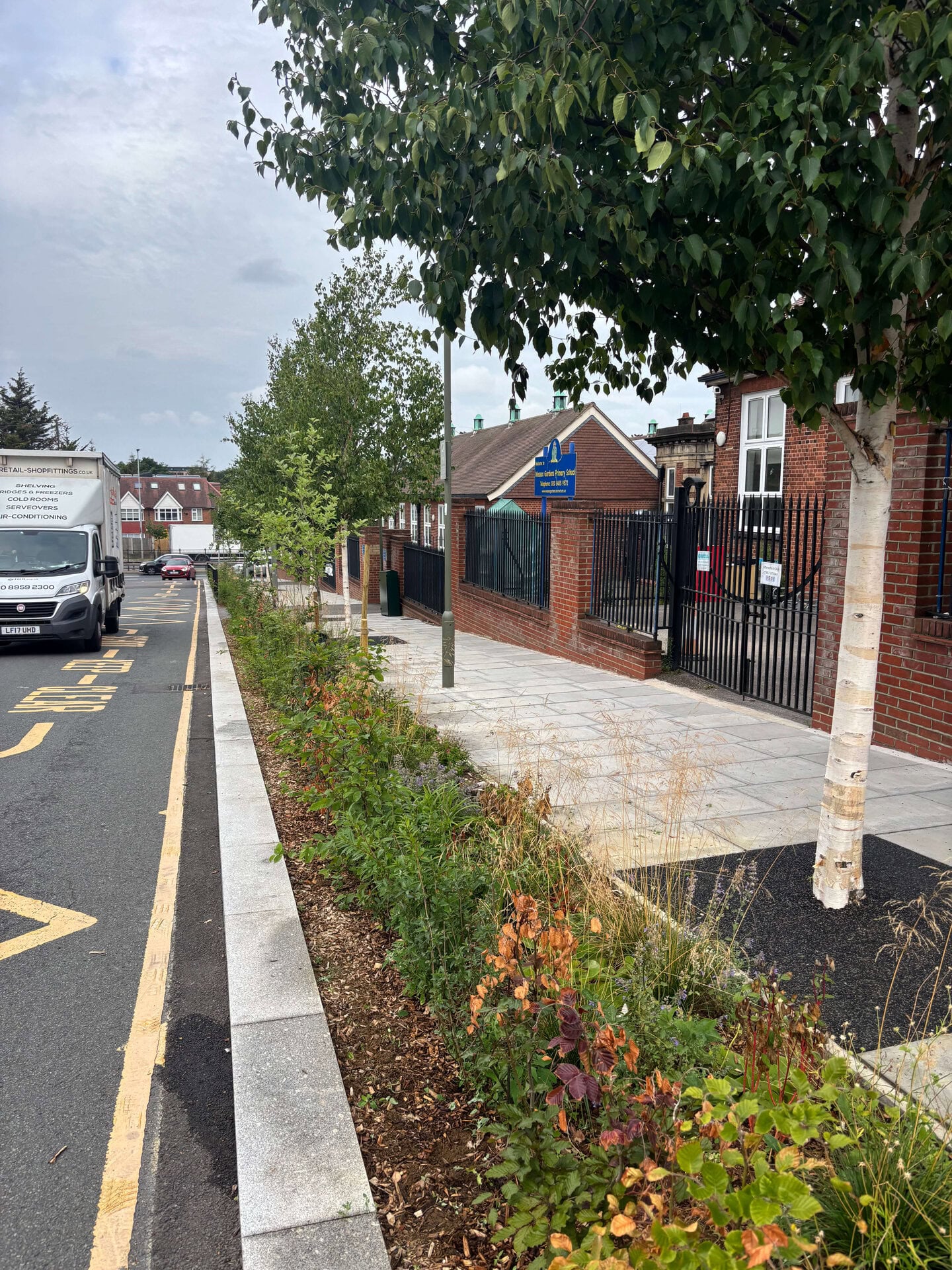 Wessex Gardens School SuDS
