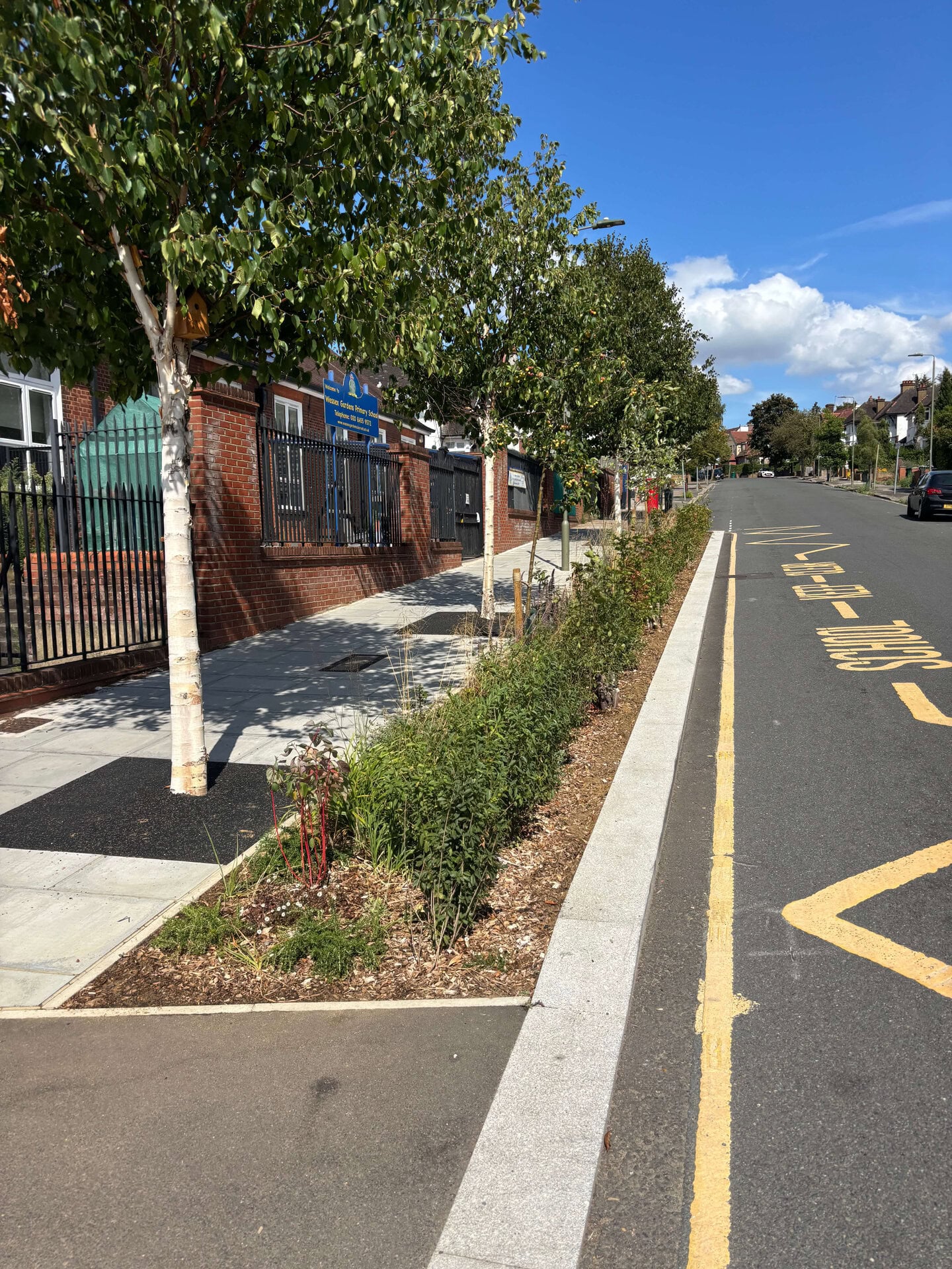 Wessex Gardens School SuDS