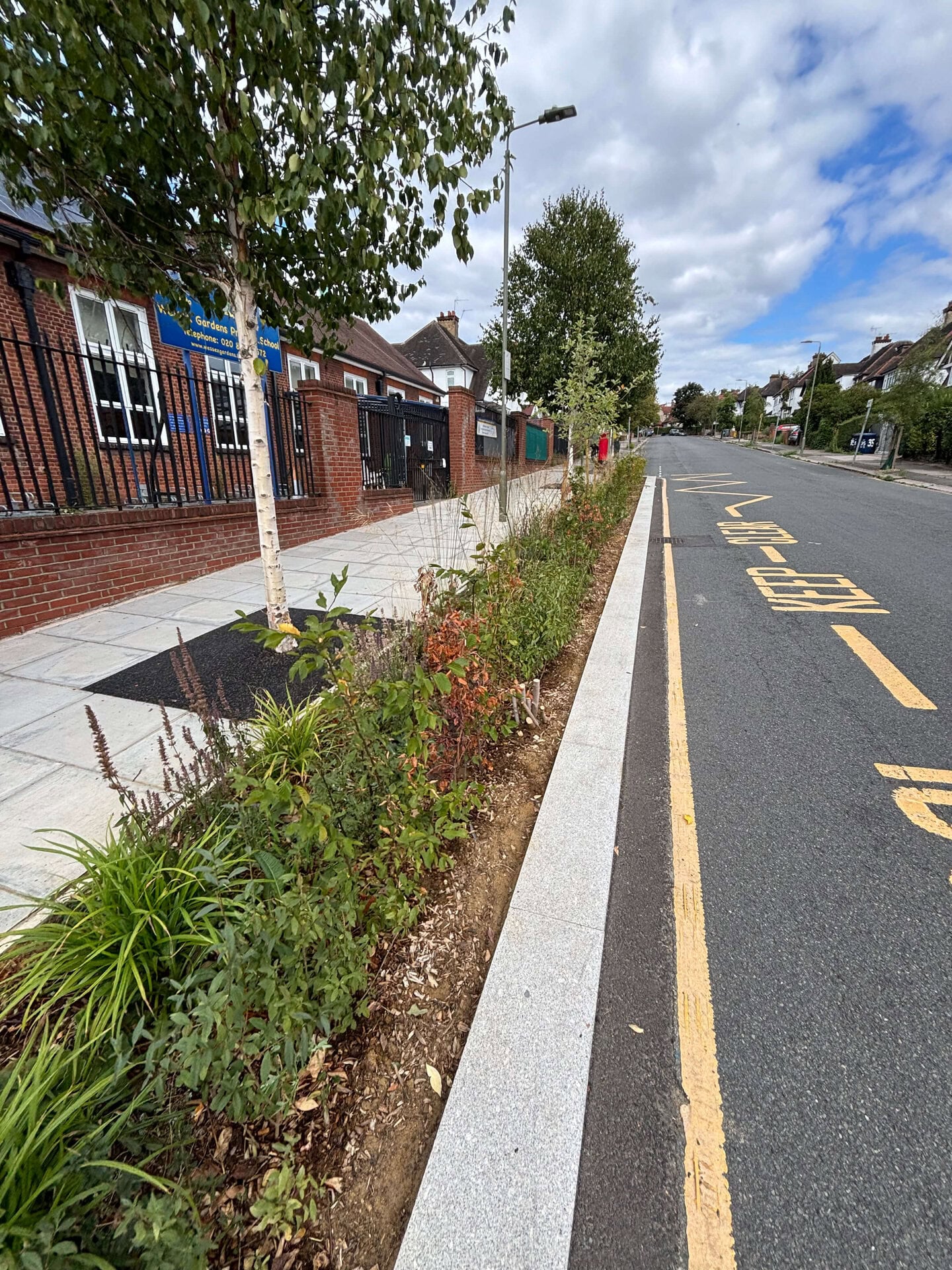 Wessex Gardens School SuDS