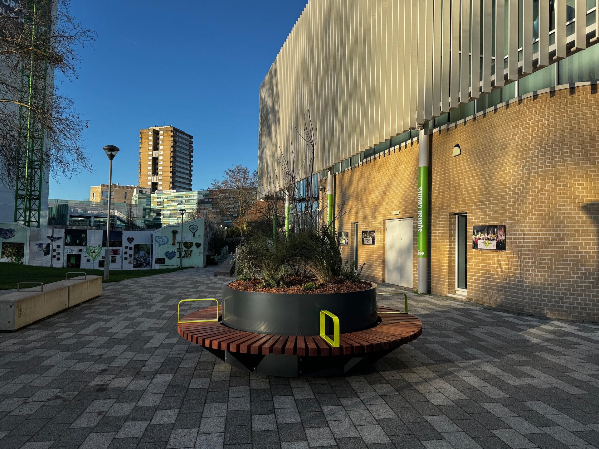 Kensington Leisure Centre Solar Parklet