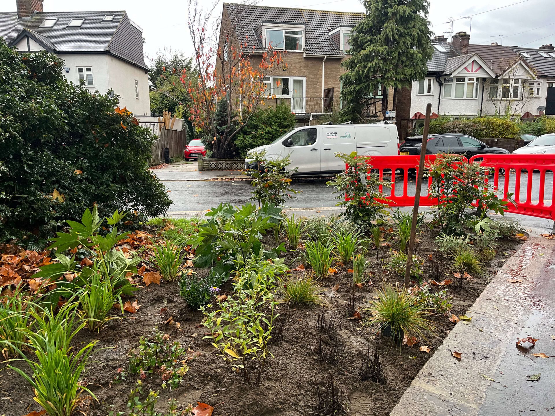 Upper Walthamstow Road Rain Gardens