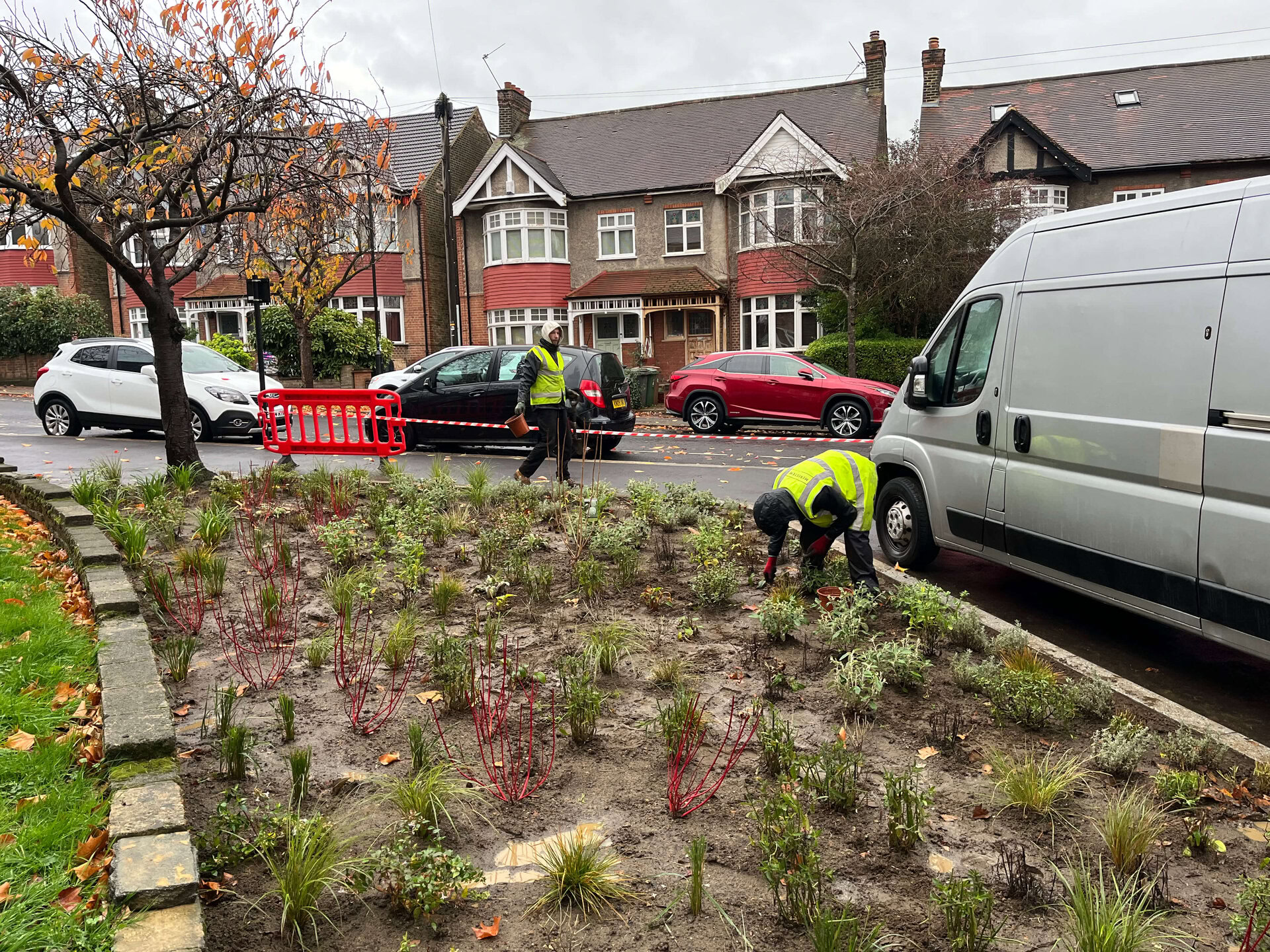 Upper Walthamstow Road Rain Gardens