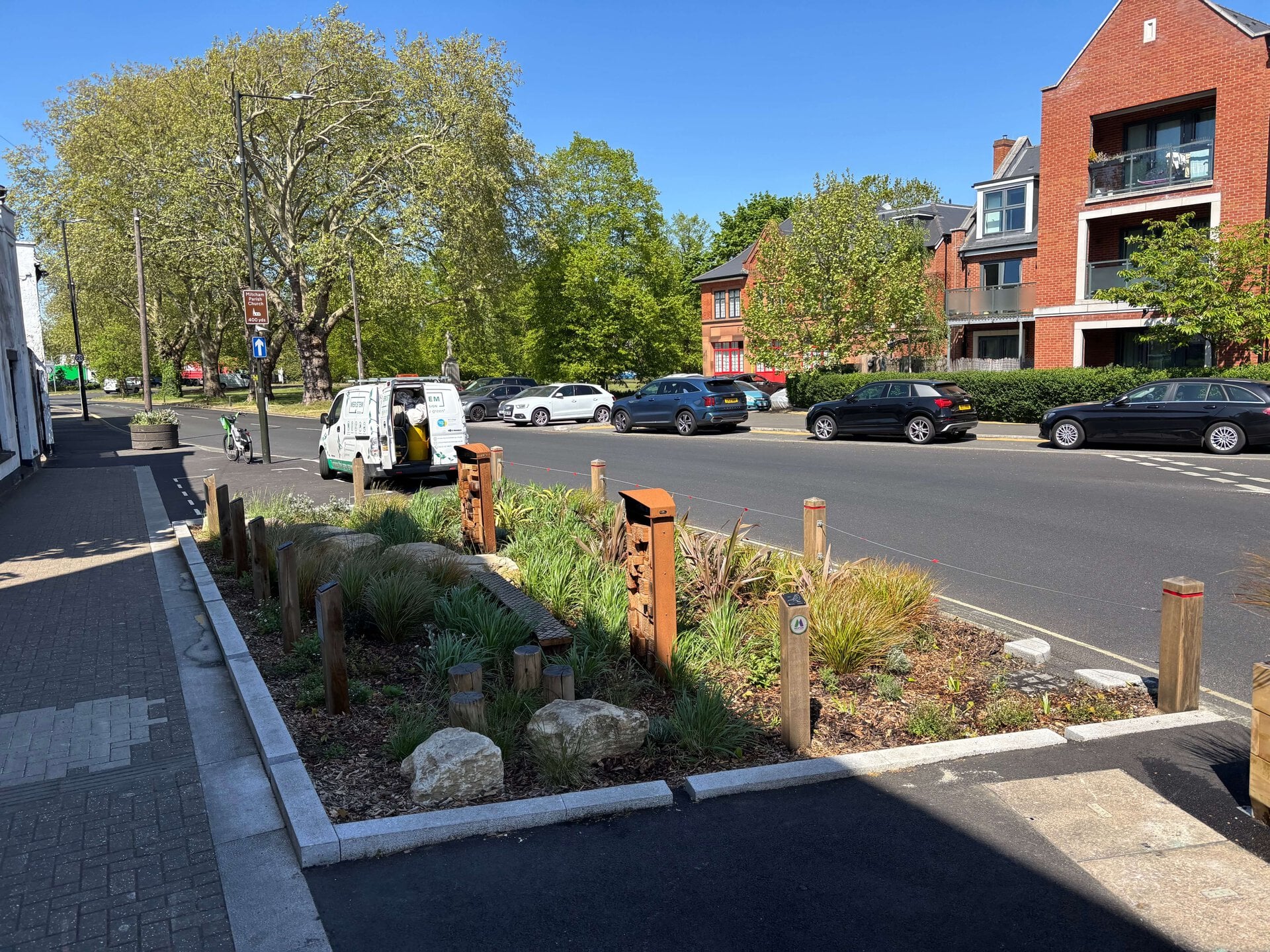Lower Green West Rain Garden