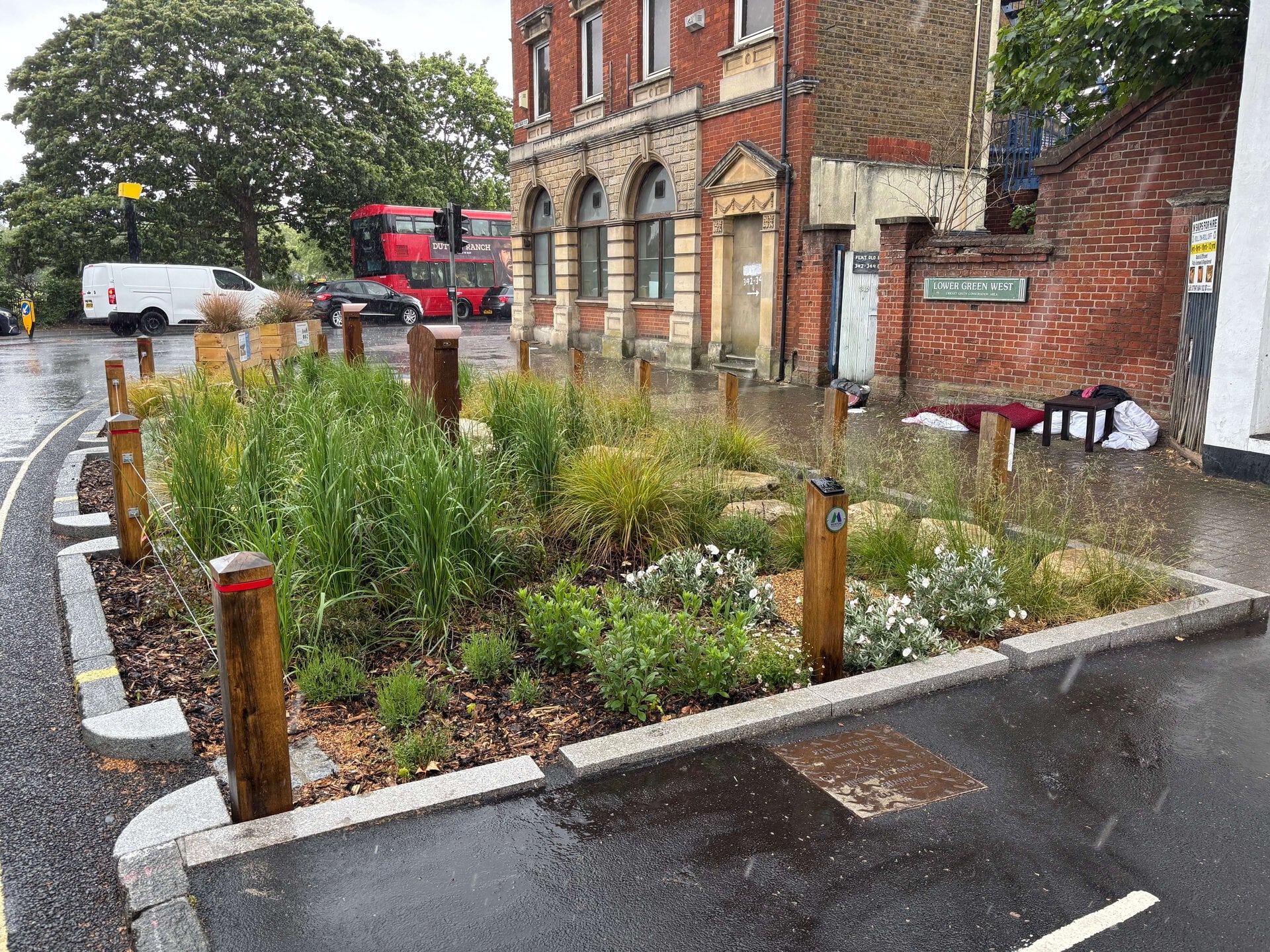 Lower Green West Rain Garden