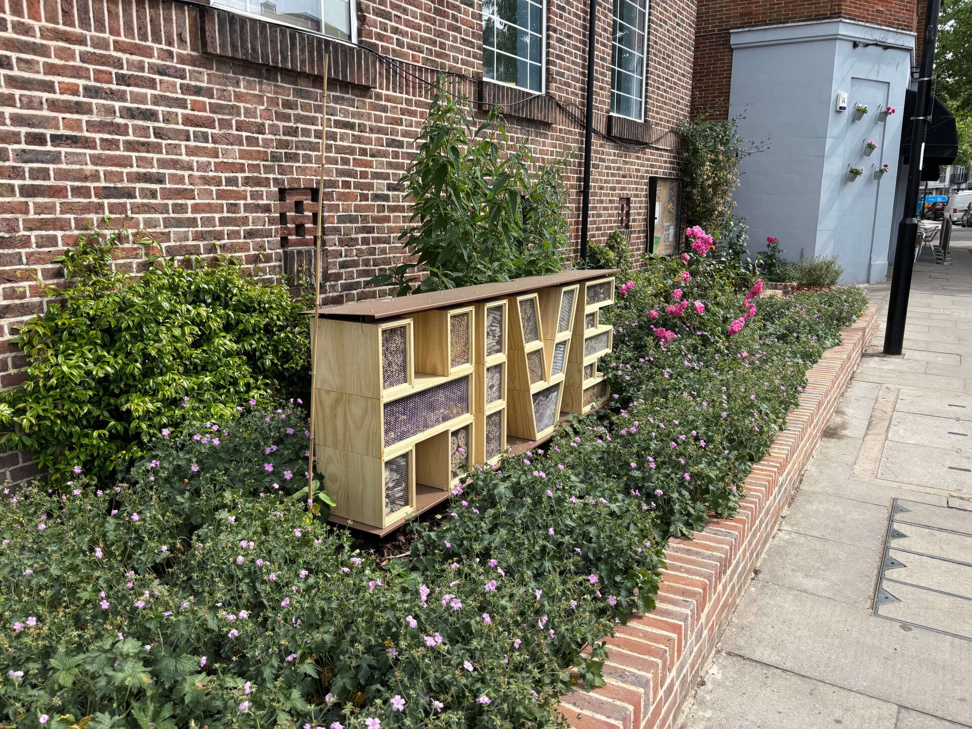 Coulsdon Community Garden Bug hotel