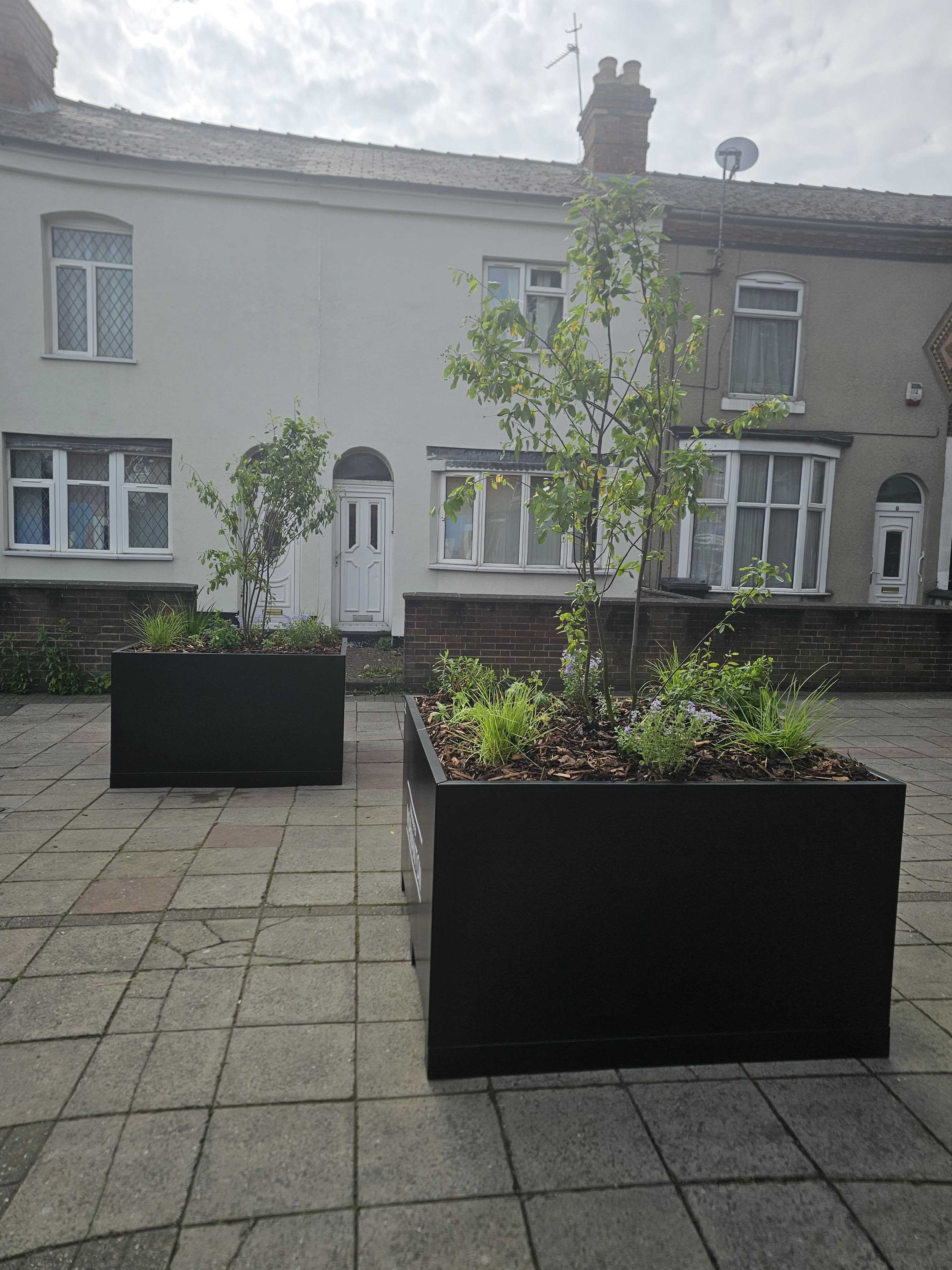 Normanton Custom Planters and Green Screens