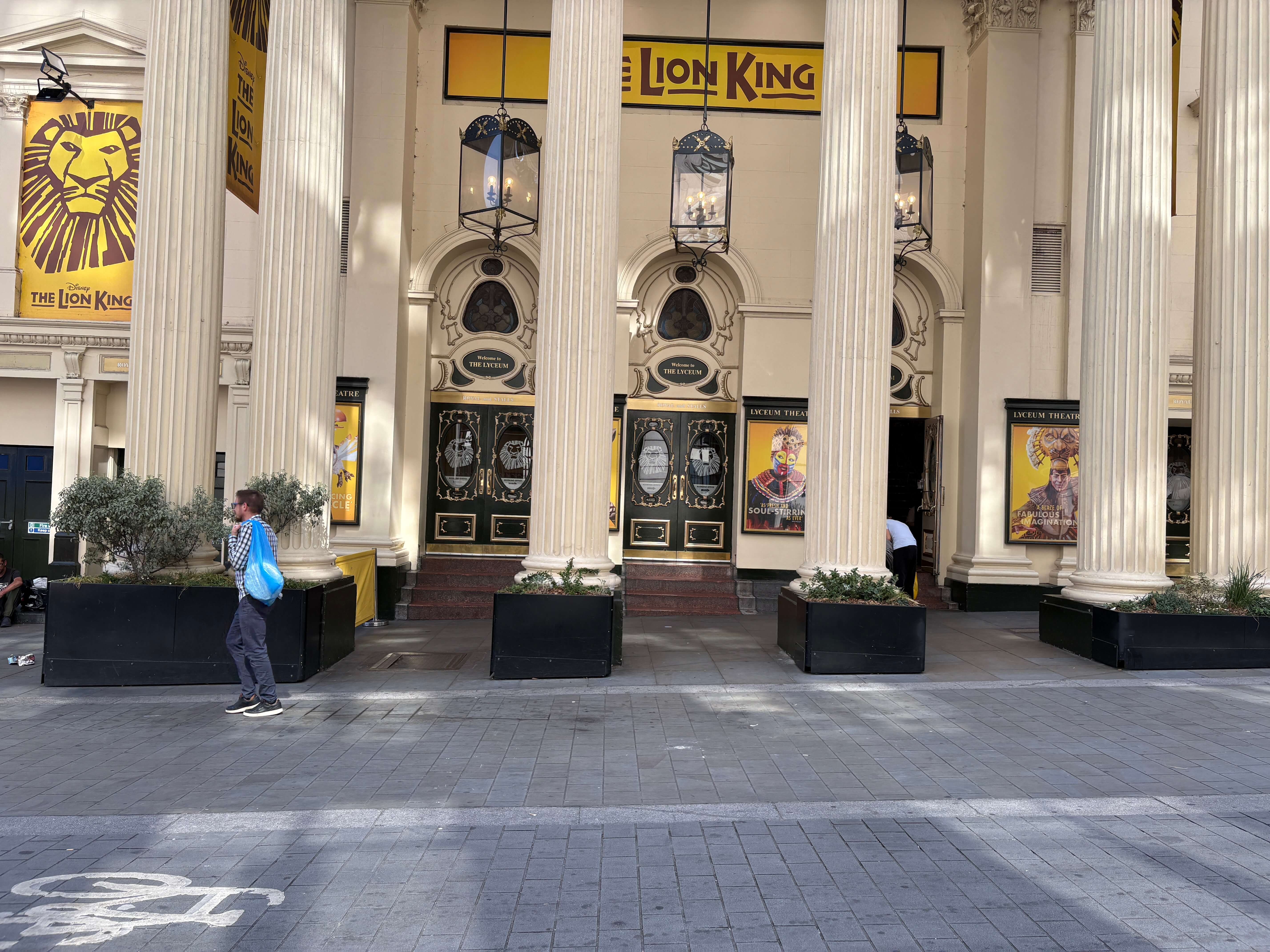Lyceum Theatre planters