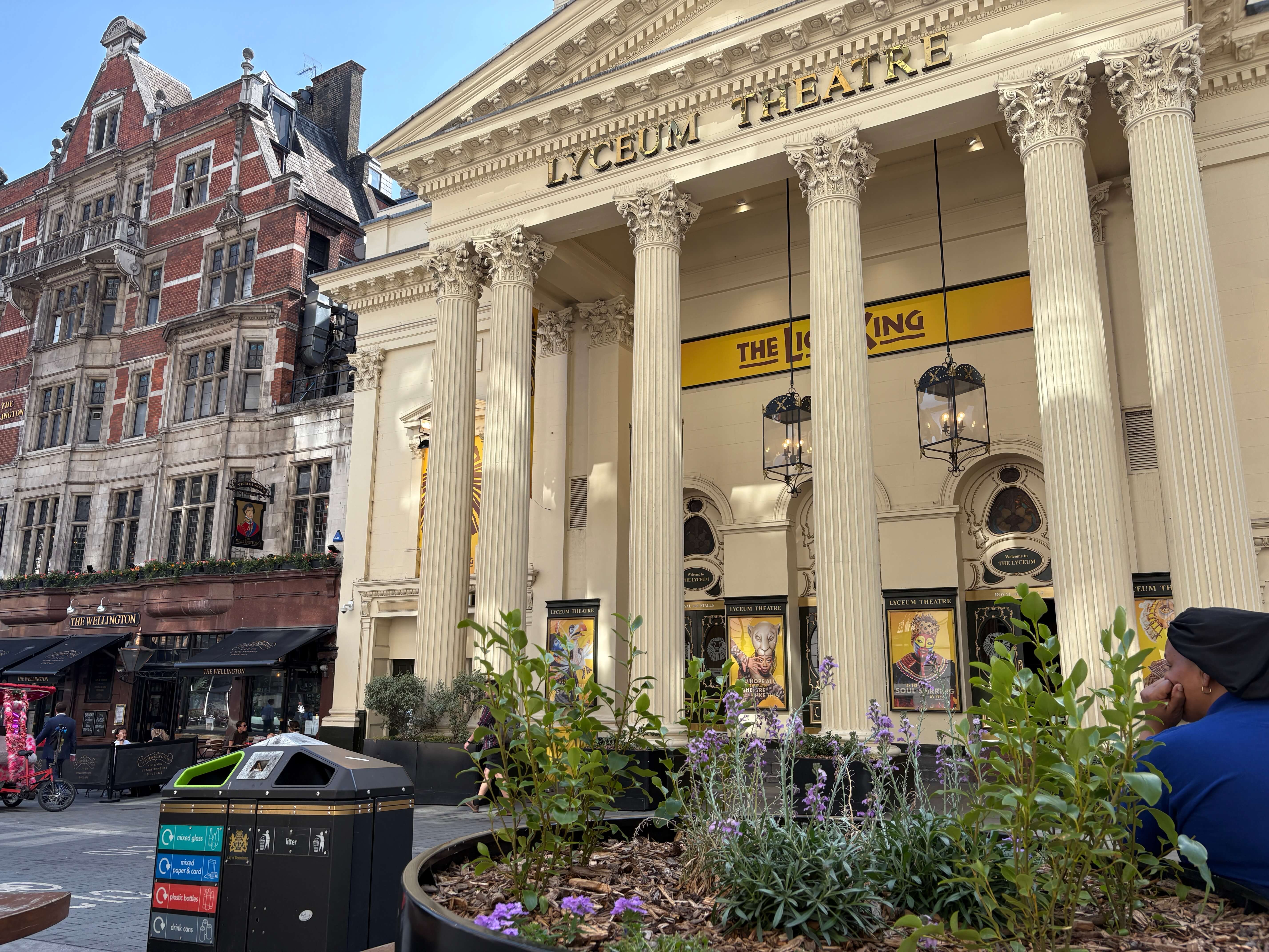 Lyceum Theatre planters