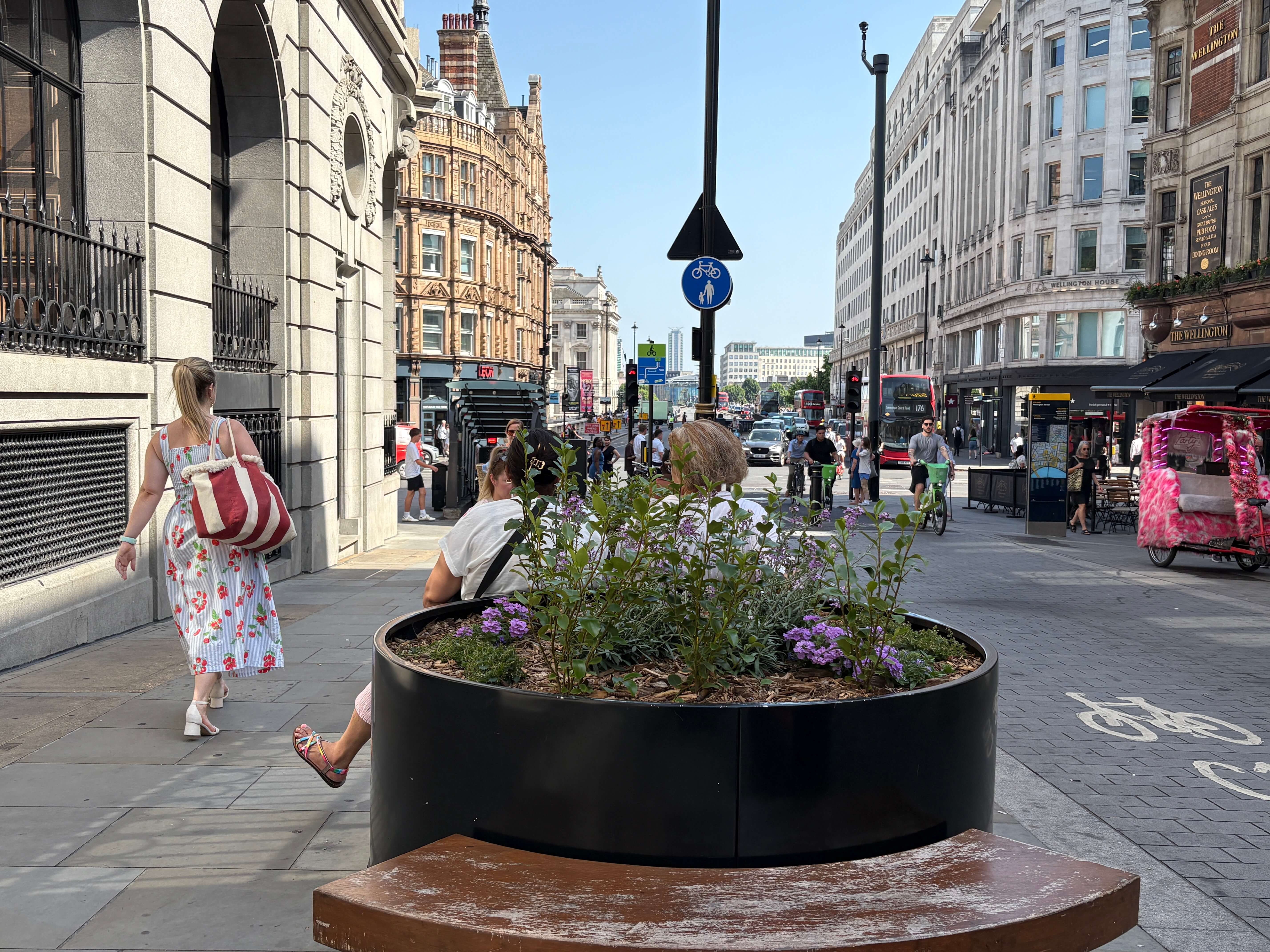 Lyceum Theatre planters