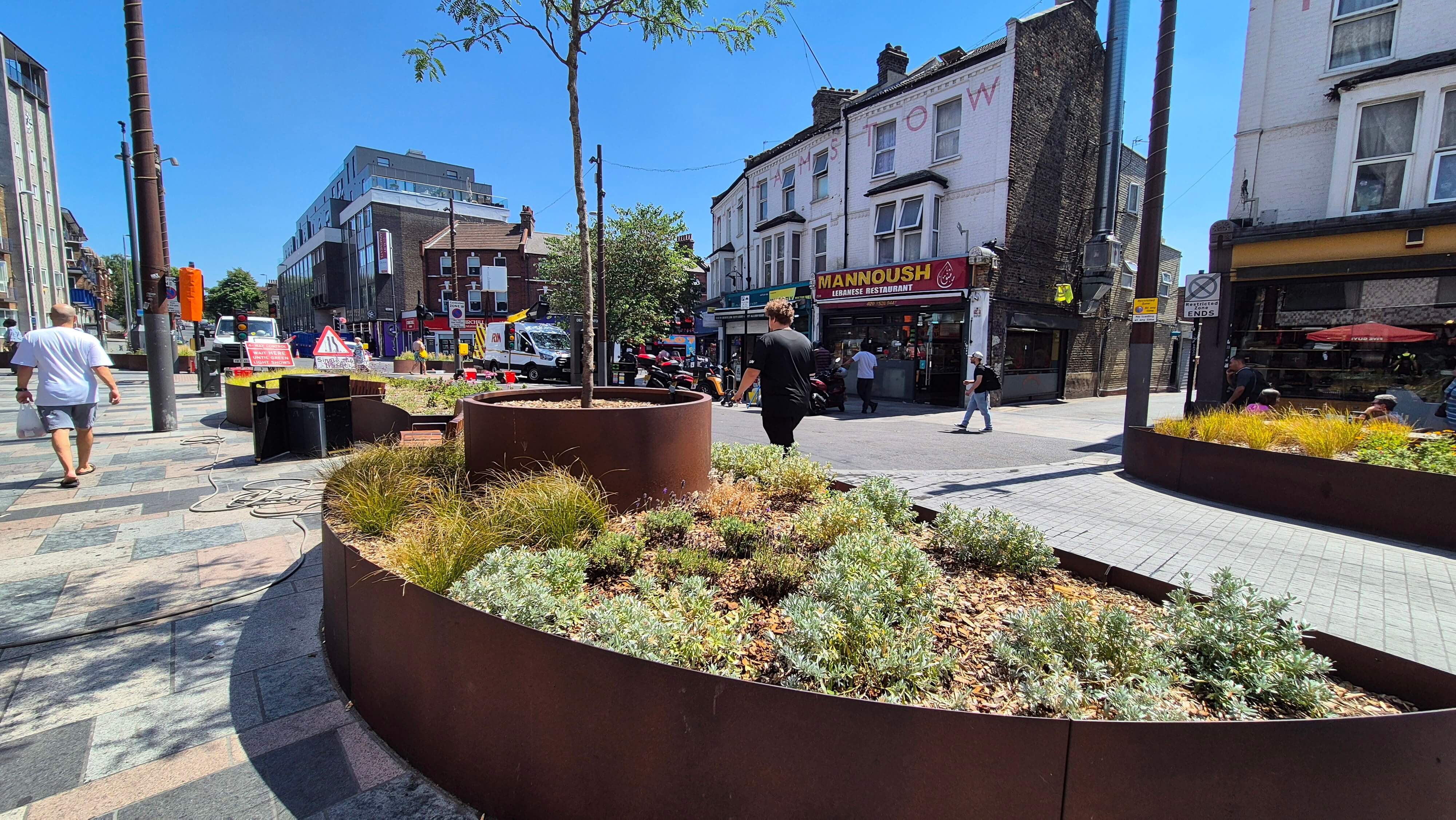 Walthamstow High Street Planting
