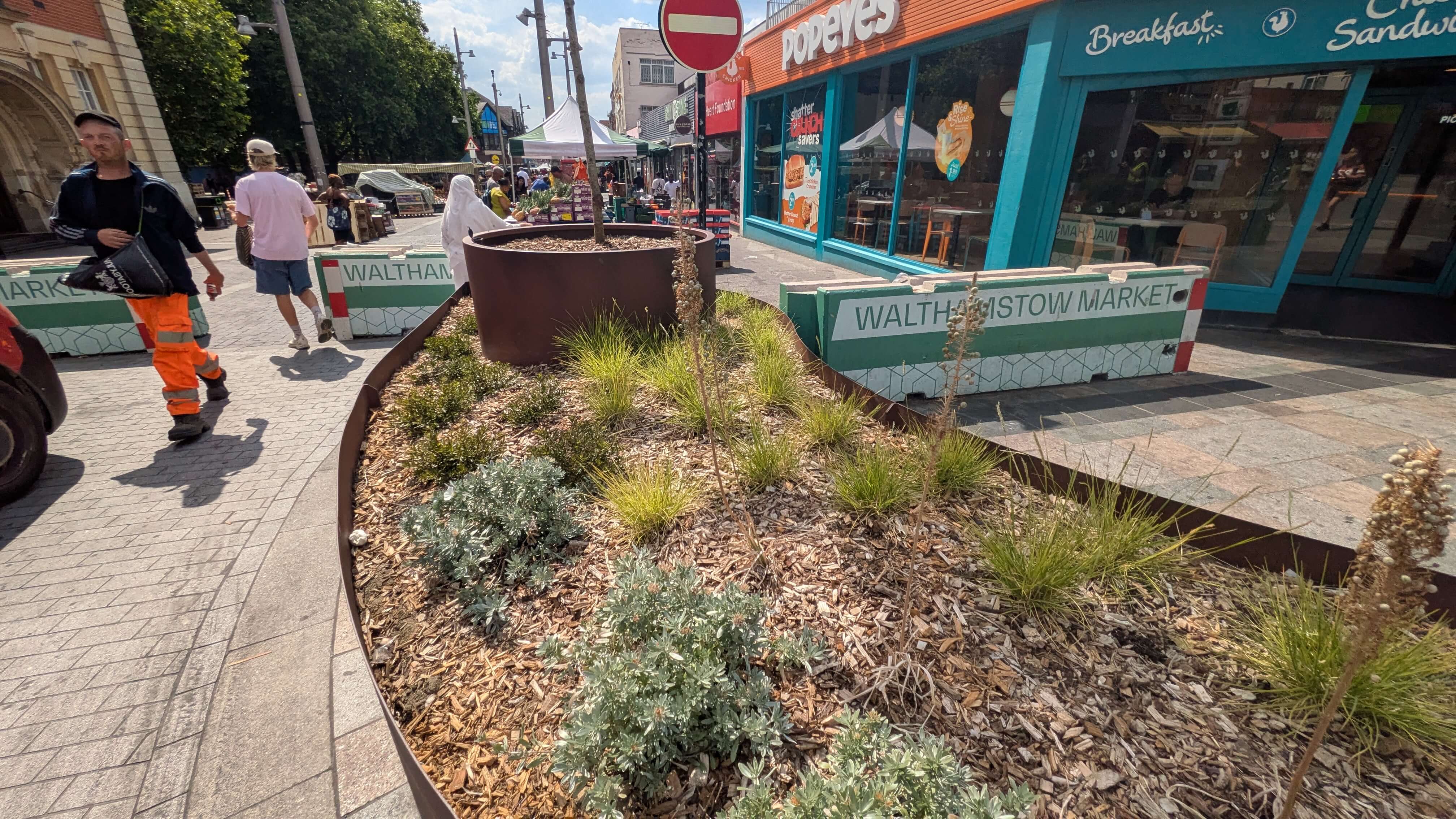 Walthamstow High Street Planting